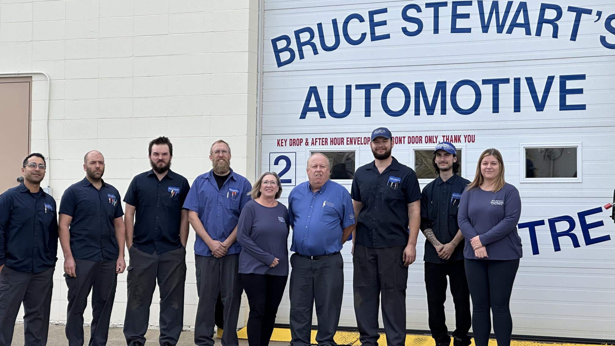 bruce stewart automotive team shot