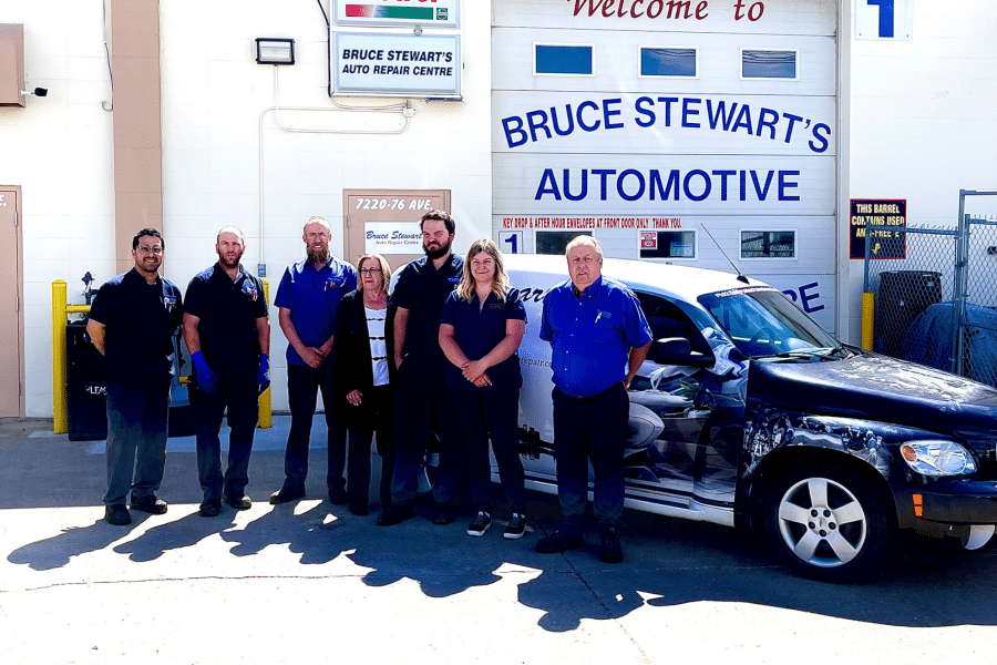 Bruce Stewart's Automotive team