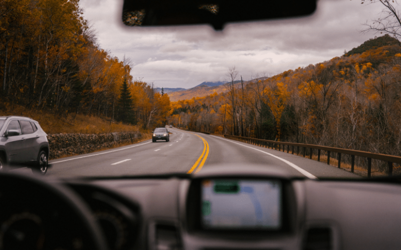 car driving